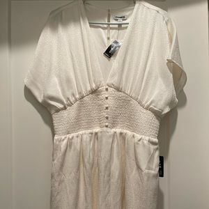 Express cream romper
